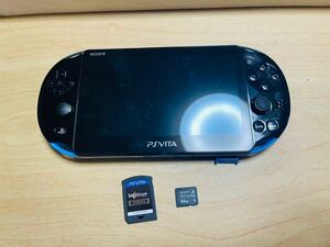 * VITA * Playstation VITA PCH-2000 aqua blue operation goods PlayStation Vita PSVITA SONY