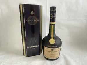 KK0604-79I　COURVOISIER　NAPOLEON　COGNAC　700ml　40％　クルボアジェ　ナポレオン　コニャック　ブランデー　古酒
