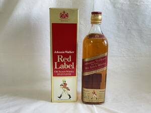 ST0605-95　JOHNNY WALKER　Red label　SCOTCH WHISKY　750ml　43％　ジョニーウォーカー　レッドラベル　スコッチウイスキー　古酒