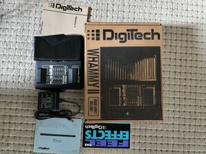 Digitech WHAMMYⅡ б/у оригинальная коробка manual адаптер есть 