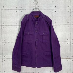 【レアカラー】90s Tripp NYC/トリップ デザインジャケット パープル