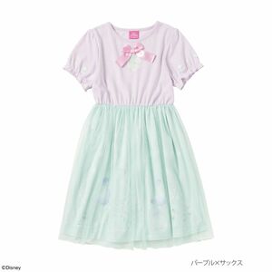 新品 Disney ディズニー プリンセス ドレス風ワンピース アリエル 110