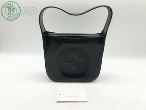 2404604866　＊ GUCCI グッチ 007 0249 200110 ハンドバッグ レザー ブラック 黒 レディース ミニ ヴィンテージ 中古