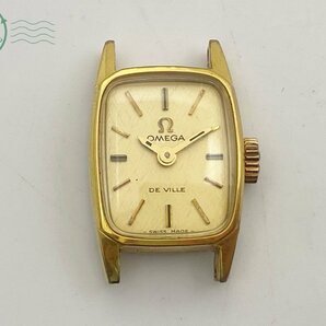 2405600108 ▽ OMEGA オメガ DE VILLE デビル MD 511.268 Cal.485 レディース腕時計 手巻き式 ゴールド フェイスのみ ジャンク品の画像1