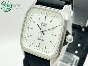 2405600314　◇ SEIKO セイコー 8221-5000 Silver Wave シルバーウェーブ 白文字盤 スクエア メンズ クォーツ QUARTZ QZ 腕時計 中古