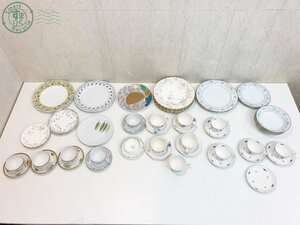 2405600656　♭ Noritake ノリタケ 食器 ティーセット 皿 など まとめ売り 大皿 中皿 小皿 ケーキ皿 カップ ソーサー など 同梱不可