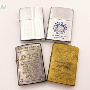 2405600584 △ ZIPPO ジッポー ジッポ ライター 4点 まとめ売り シルバー ゴールド 喫煙グッズ 着火未確認 ジャンク 中古の画像1