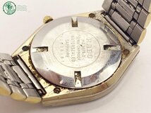 2405601580　△ RADO ラドー 腕時計 DIASTAR ダイヤスター 113.9519.3 ゴールド文字盤 3針 クロノグラフ デイト クォーツ 純正ベルト 中古_画像7