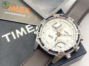 2405601844 ^ TIMEX Timex наручные часы T49866 3 стрелки Date мужской кварц QZ коробка * инструкция * с гарантией . б/у 