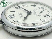 2405601697　◇ SEIKO セイコー PRECISION プレシジョン 手巻き 15石 スモセコ 9119-0020T 白文字盤 シルバー 刻印有り 時計 中古_画像6