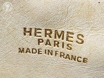 2405601925　▽ HERMES エルメス バッグ ショルダーバッグ 白色系 ホワイト系 ホース ジョッキー ジャンク 中古_画像7