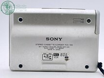 2405601792　●SONY ステレオ カセットレコーダー カセットプレーヤー TCS-100 ソニー 通電確認済み 中古_画像6