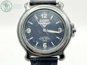 2405601646　■ Zippo ジッポ U.S.SPIRIT クォーツ 腕時計 ネイビー文字盤 3針 メンズ ウォッチ