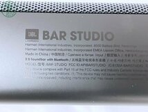 2405601872　★ JBL BAR STUDIO リモコンなし サウンドバー スピーカー 音響機器 ブラック Bluetooth HDMI_画像5