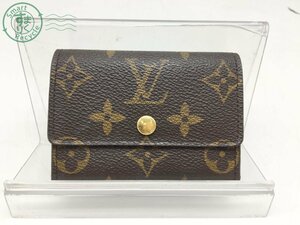 2405602217　＊ LOUIS VUITTON ルイ ヴィトン 小銭入れ M61930 ポルトモネ プラ モノグラム レザー コインケース 財布 ウォレット 中古