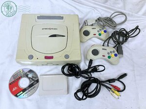 2405602485　★ SEGA SATURN セガサターン セガ SEGA 本体 HST-3220 コントローラー ソフト ファイターズメガミックス ジャンク 中古