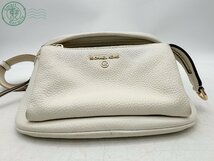 2405602403　▲ MICHAEL KORS マイケルコース レザー ショルダーバッグ ホワイト アイボリー レディース 鞄 バッグ 斜め掛け 中古_画像4