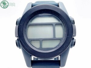 2405602548 # NIXON Nixon THE UNIT The единица 11L кварц QZ цифровой наручные часы темно-синий оригинальный ремень Vintage б/у 