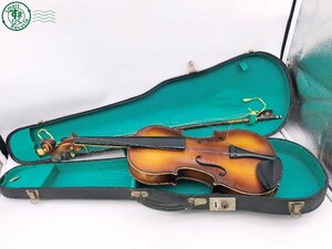 2405602785　 ▽ SUZUKI VIOLIN 鈴木バイオリン ヴァイオリン ケース 弓 付き 全長 約60cm 4/4サイズ 弦楽器 楽器 中古