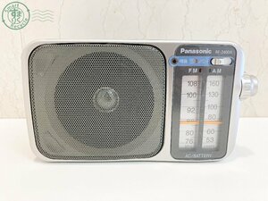 2405602929　♭ Panasonic パナソニック RF-2400A ポータブルラジオ FM AM ラジオ 小型 持ち運び 電化製品 オーディオ 中古 現状品