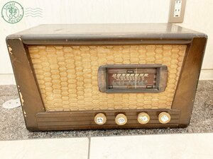 2405602861 ♭ vacuum tube radio audio equipment Showa Retro radio antique interior ornament objet d'art used present condition goods 