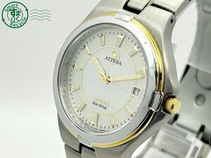 2405603019　◇ CITIZEN シチズン ATTESA アテッサ E110-K17942 エコドライブ ゴールド デイト メンズ 腕時計 中古