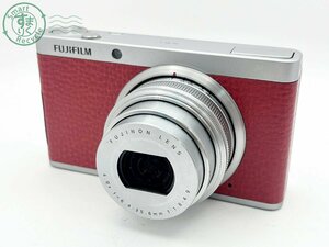 2405605026　■ FUJIFILM 富士フイルム XF1 デジタルカメラ レッド バッテリー付き 通電確認済み カメラ
