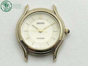 2405605432　 ◇ SEIKO セイコー EXCELINE エクセリーヌ 4J41-0C10 フェイスのみ ゴールド レディース クォーツ QUARTZ QZ 腕時計 中古