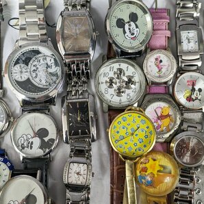 2405600933 ◎ Disney ディズニー 時計 まとめ売り 約4kg分 100点以上 腕時計 ミッキー ミニー ドナルド プー キノピオ 他 中古 ジャンクの画像9