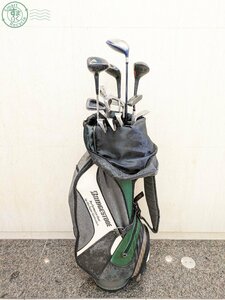 2405600420　◎ゴルフクラブ 14点 バッグ まとめ ドライバー ウッド TaylorMade V-921 Ti maruman アイアン 3-9 P S パター 他 中古