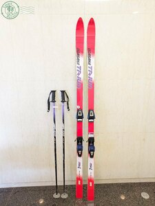 2405600692　OGASAKA TRIUN 約185cm スキー板 ストック付き オガサカ スキーボード 現状品 中古 スキー便