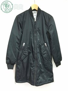 2405600614　＊ GAP ギャップ ブルゾン ジャケット ロング ブラック 黒 メンズ レディース XS アウター 服 上着 中古