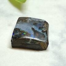 【E9387】ボルダーオパール 27.0ct オパール オーストラリア産 天然石 鉱物 原石 パワーストーン_画像3