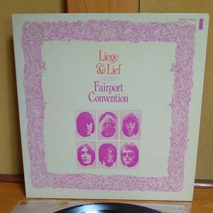 Fairport　 Convention　 Liege　and　 Lief　　 LPレコード盤
