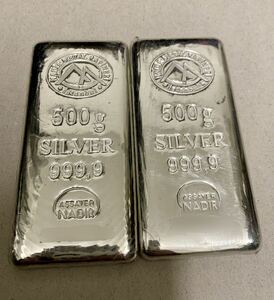 銀地金 1kg 純銀 インゴット Silver LBMA認定