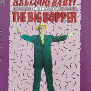 CD ビッグ・ボッパー Hellooo Baby! The Best Of The Big Bopper 1954 - 1959 Rhino 89年 US盤 ほぼ新品同様