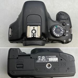 【P-3】 Canon EOS kiss x4 キャノン デジタル 一眼レフカメラ バッテリー付 レンズ TAMRON AF 28-75mm F/2.8 (IF) 動作未確認の画像3