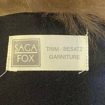 【AC-1】 SAGA MINK サガミンク SAGA FOX サガフォックス 2点 まとめ 毛皮 ファー ハーフコート ティペット 襟巻 首巻 ストール_画像7