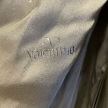 【V-13】 Valentino ヴァレンティノ 毛皮 コート ミドル丈 F フリーサイズ ブラック_画像7