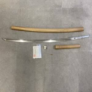 【4/1 A-5】 刀 日本刀 白鞘 長さ72.4cm 刀身重量約852g 