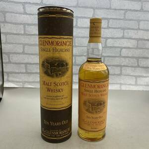 【酒A-2】 GLENMORANGIE グレンモーレンジ 10年 シングル ハイランド モルト スコッチウイスキー 750ml 43% 未開栓