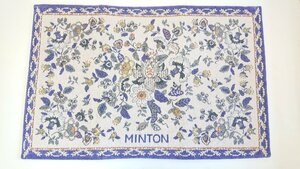 【未使用】MINTON　ミントン　ジャガード織マット　ラグマット　ラベンダー　インテリア　キングラム（イ）