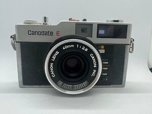 【ジャンク　1円スタート】cannon　キャノン　Canodate　E　フイルムカメラ　　キングラム（イ）