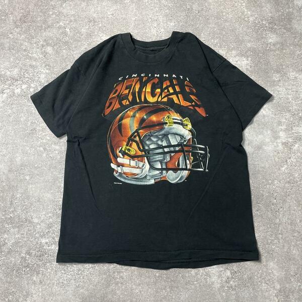 90s USA製 NFL Bengals アメフトvintage T-shirt