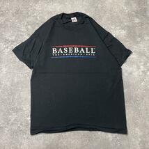 90s USA製 BASEBALL CD 音楽 vintage T-shirts_画像1