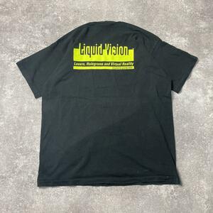 90s USA製 Liquid Vision 企業 vintage Tシャツ