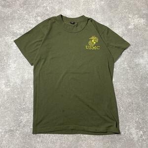 90s USMC 刺繍ロゴ vintage T-shirts