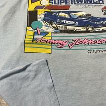 90s Superwinch カーレース vintage T-shirts_画像5