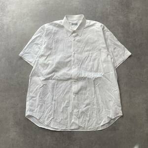 1 jpy ~ masterpiece COMME des GARCONS HOMME Comme des Garcons Homme rice field middle Homme AD1999 wide Silhouette white short sleeves shirt white 