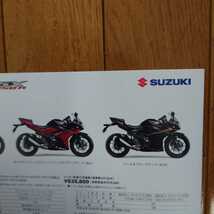 2024年4月・印有・DN12B・スズキ・GSX250R・6頁・カタログ　パールネブラーブラック(4CX)　隼　カラー　掲載_画像8